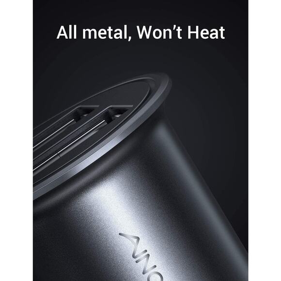 Car Charger, Smallest 4.8A All Metal USB Car Charger Fast Charge Adapter - Picture 3 of 8